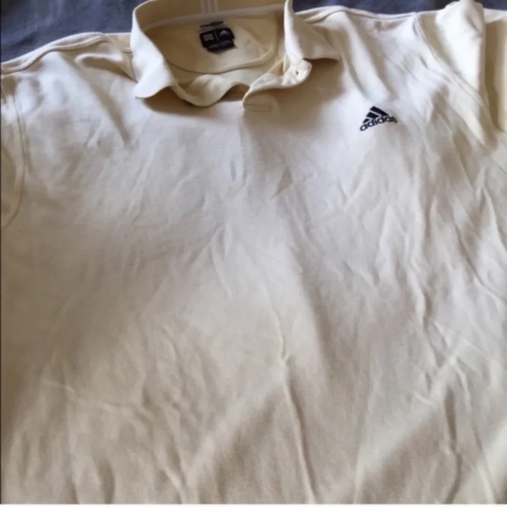 Adidas yellow climate golf polo tee size xl country club